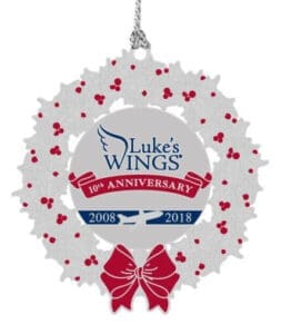 2008-2018 Luke's Wings Ornament