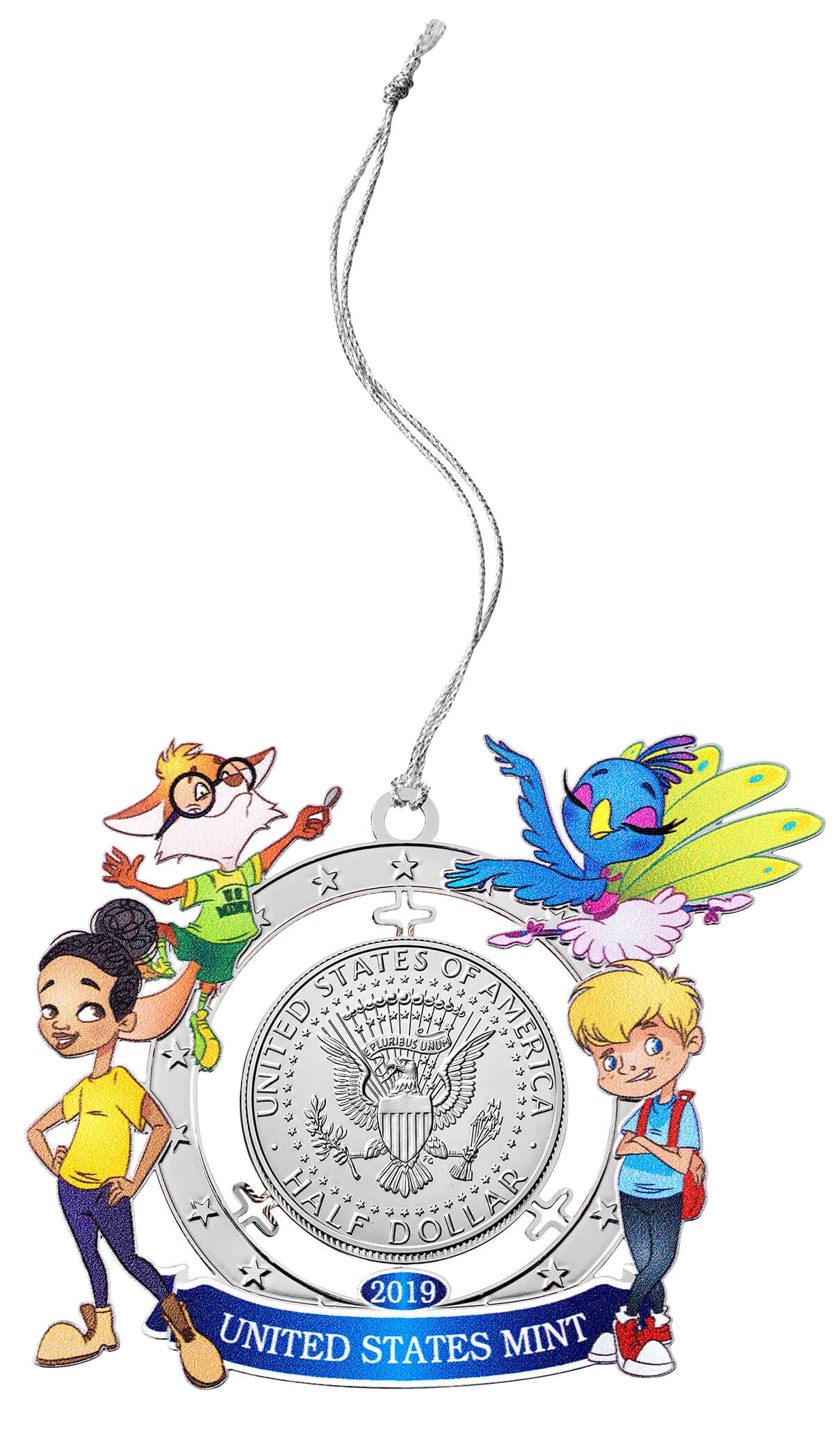 United States Mint Youth Front Ornament
