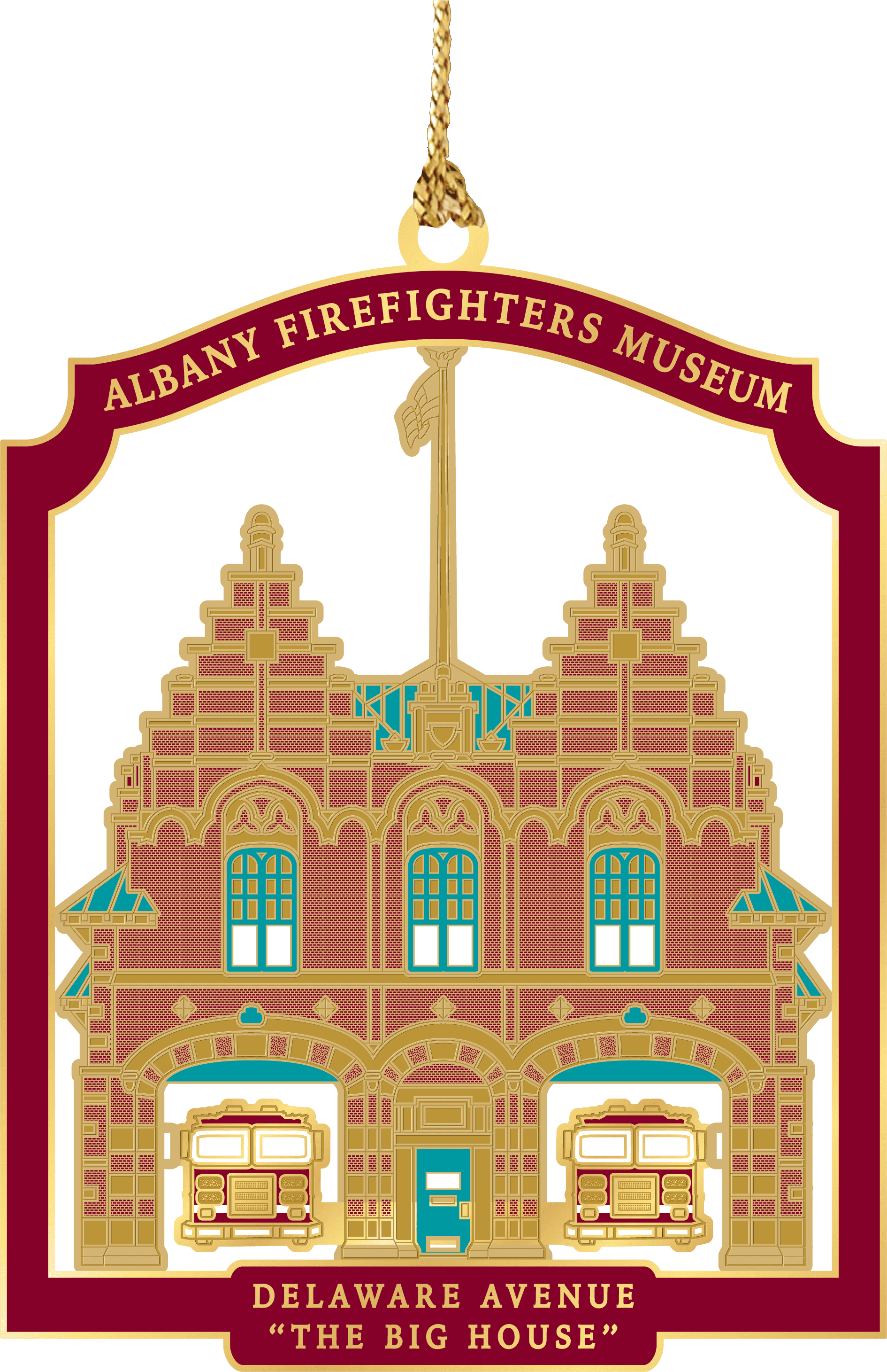 Custom Civic, Firefighter, & Police Ornaments