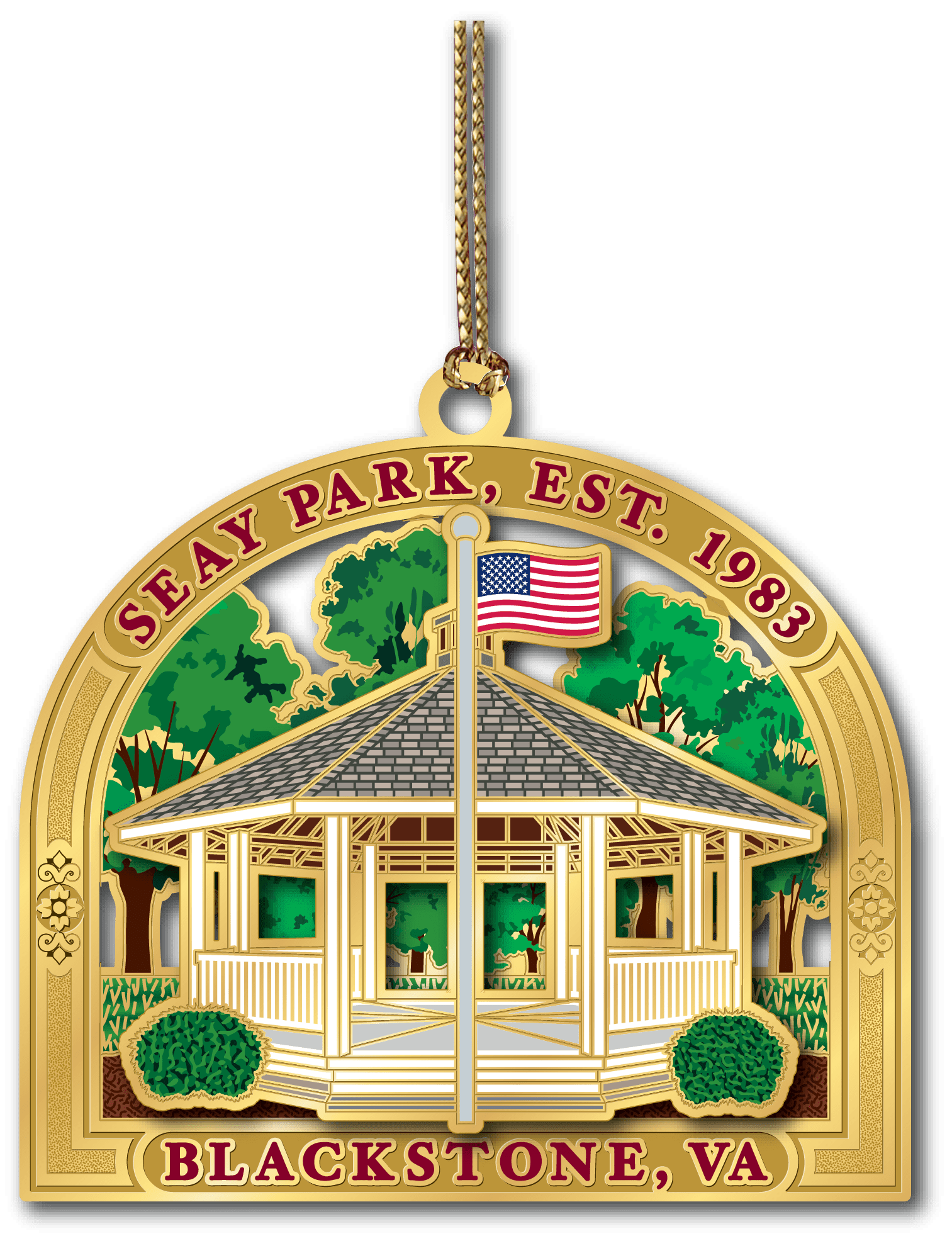 Custom Public Land & National Park Ornaments