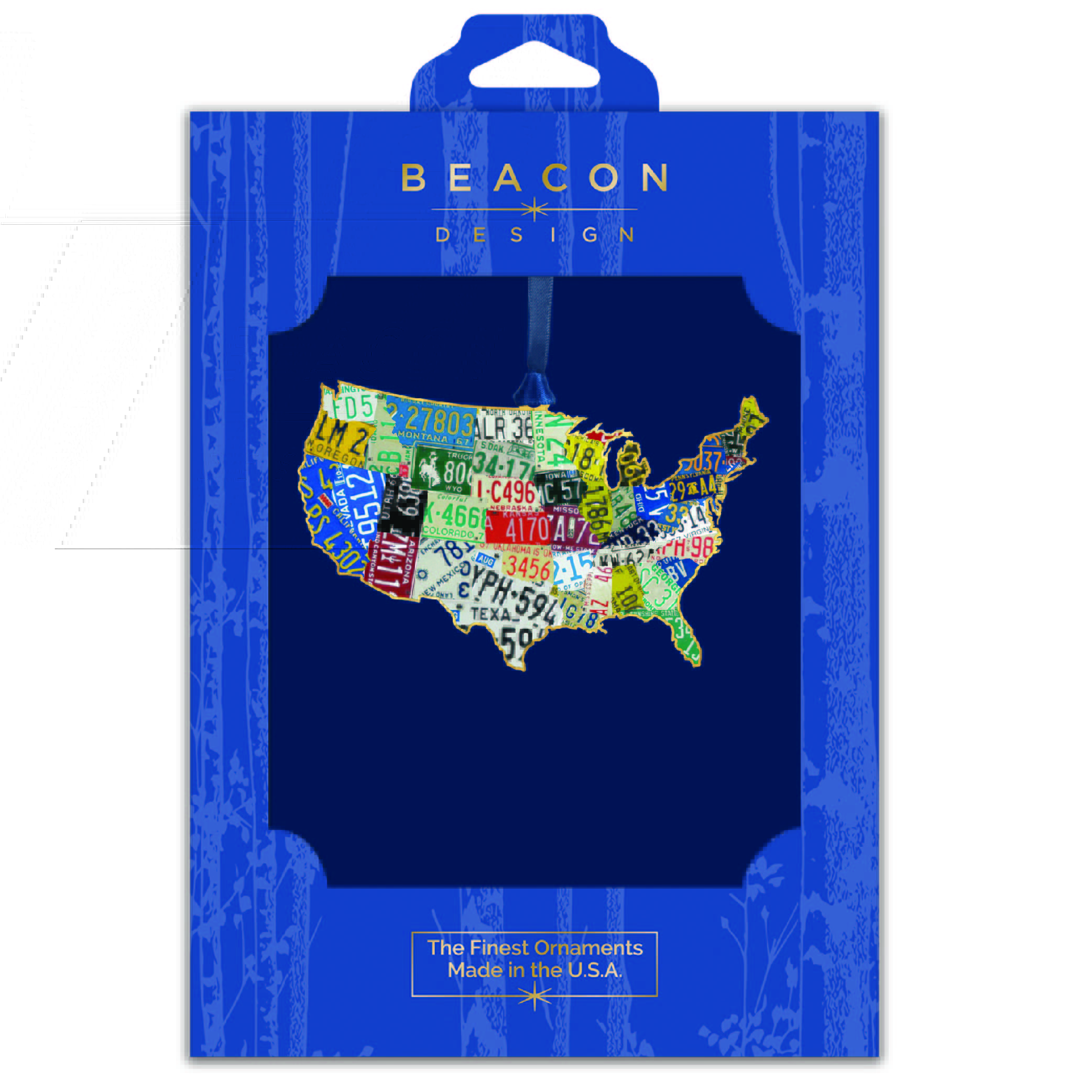 USA License Plate Map