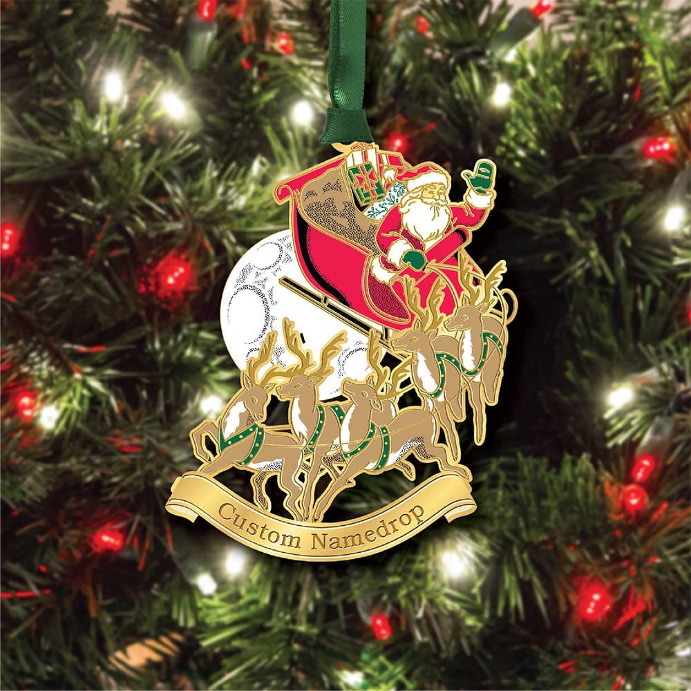 Santa on Sleigh Namedrop - Image 3