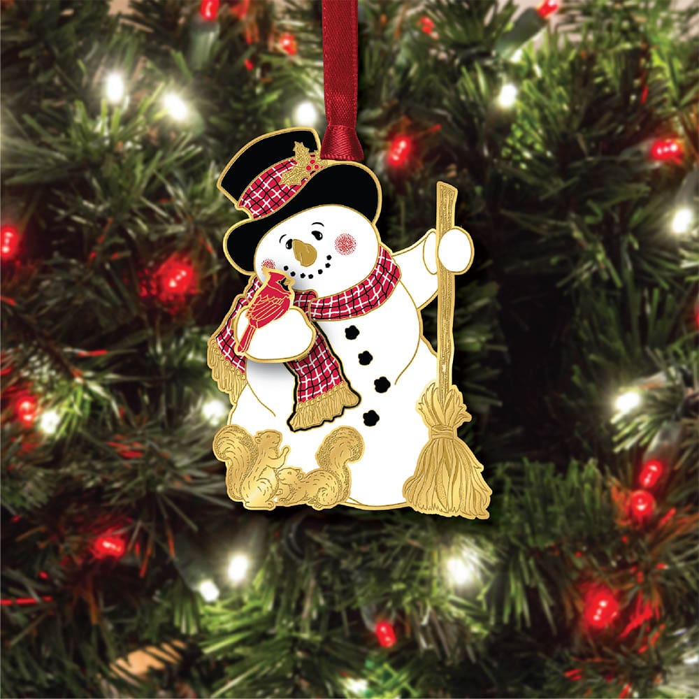 Jolly Snowman w/ Oval Namedrop