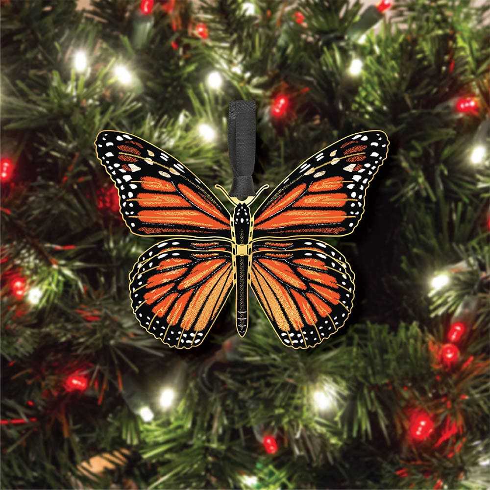 Monarch Butterfly w/ Oval Namedrop