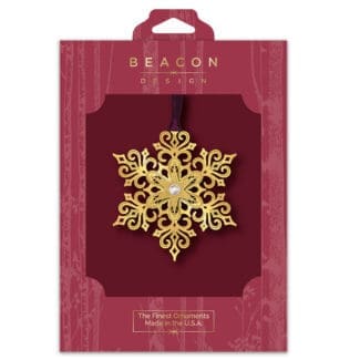 Brilliant Gold Snowflake