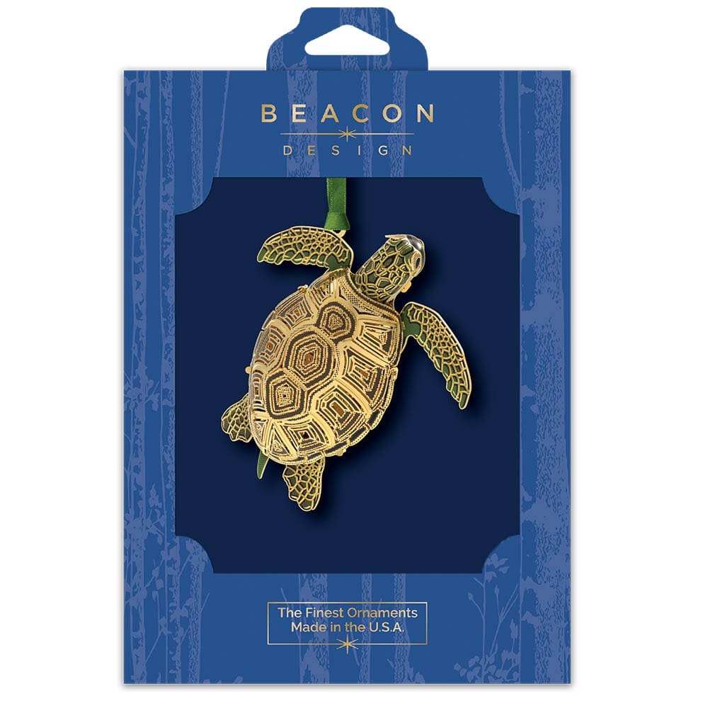 Sea Turtle 3D w/ Oval Namedrop