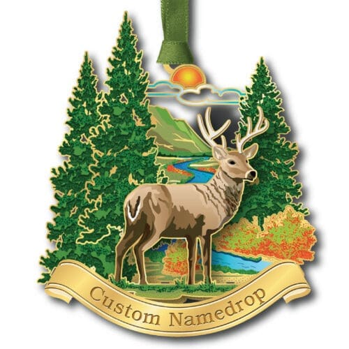Deer in Woods Namedrop
