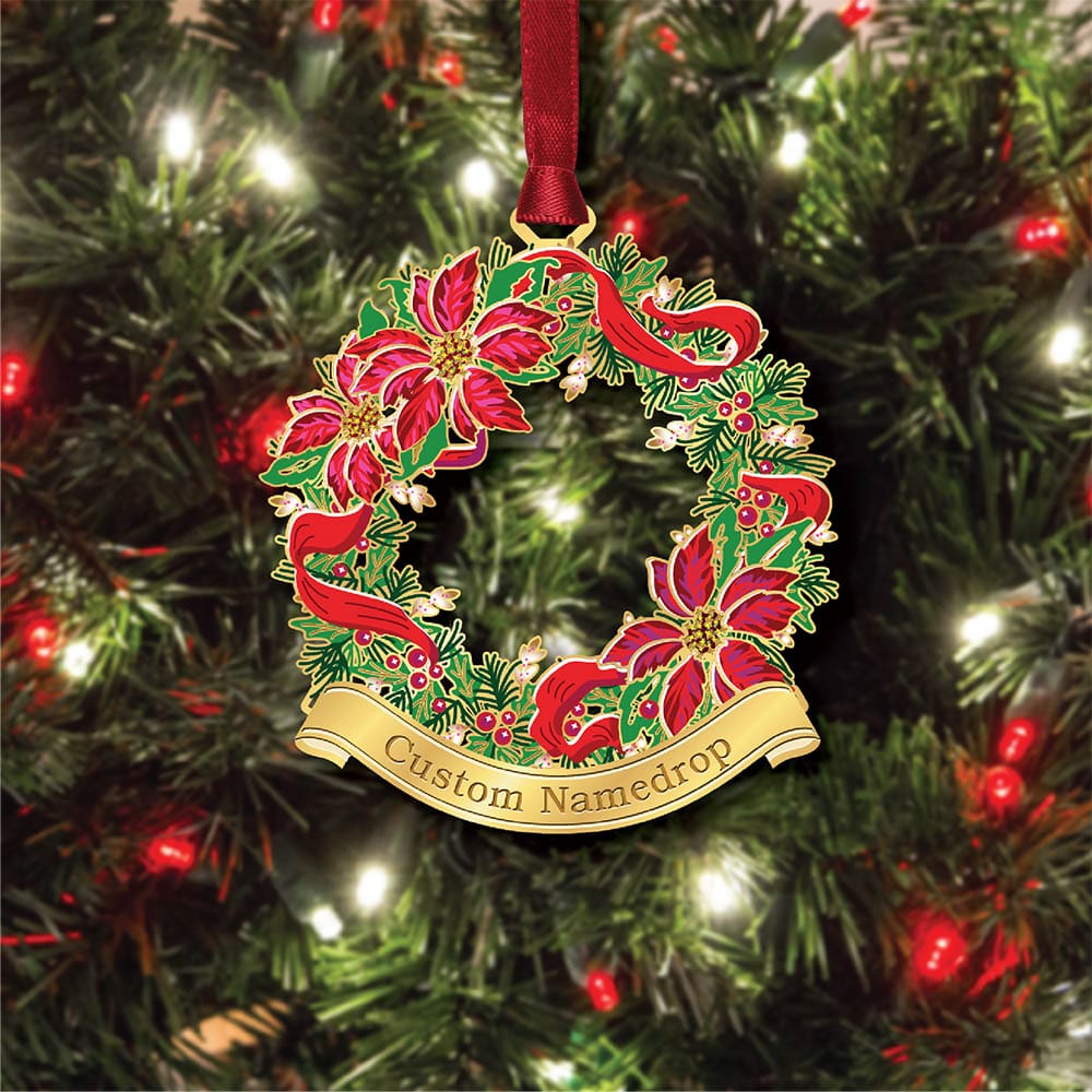 Christmas Wreath Namedrop