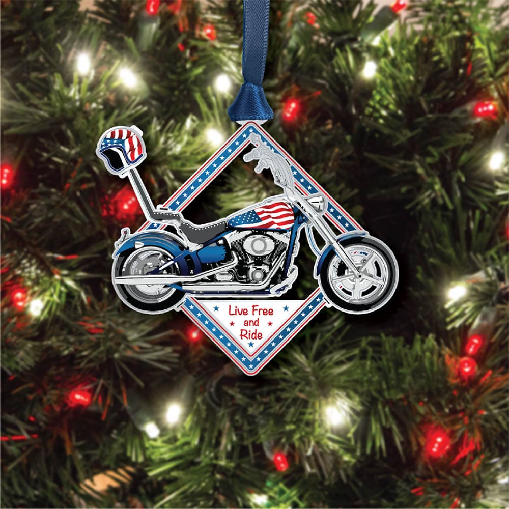 Americana Motorcycle w/ Oval Namedrop - Image 3