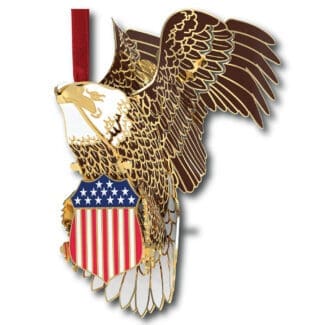 Bald Eagle 3D w/ Oval Namedrop