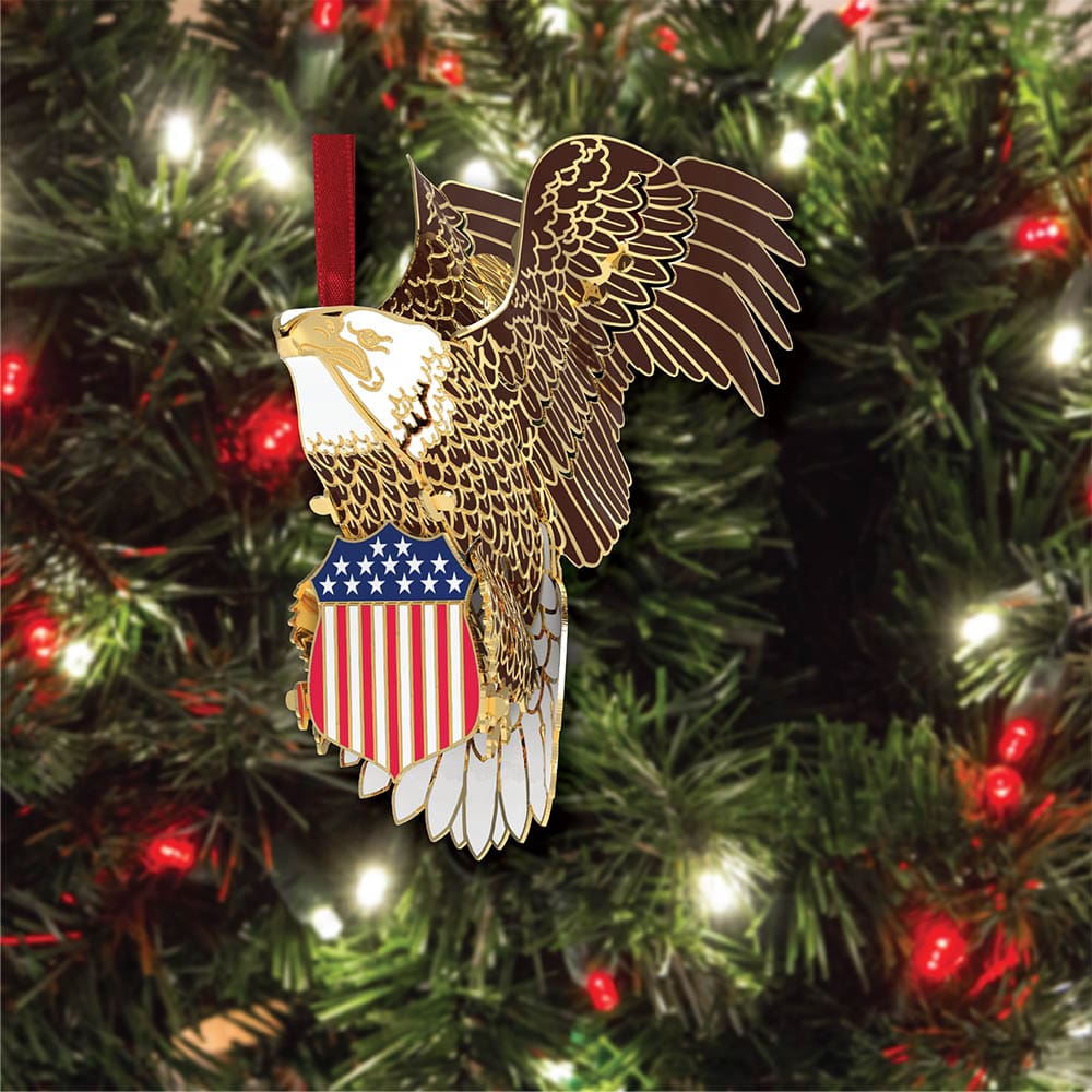 Bald Eagle 3D w/ Oval Namedrop