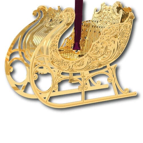 Holiday Sleigh 3D