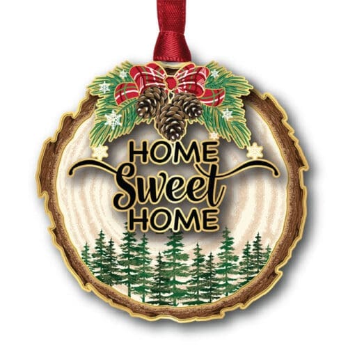 Home Sweet Home Wood Slice