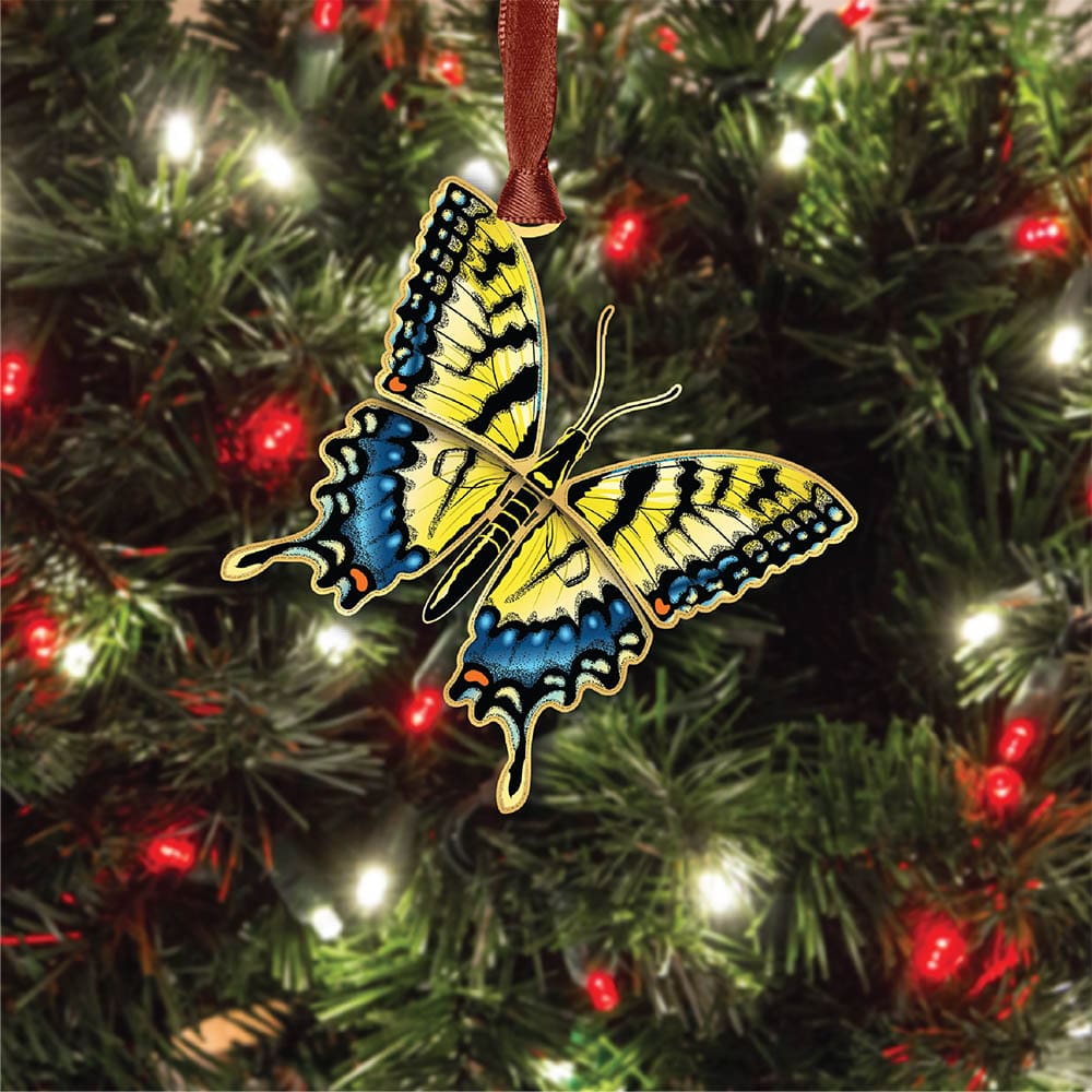 Yellow Swallowtail w/ Oval Namedrop