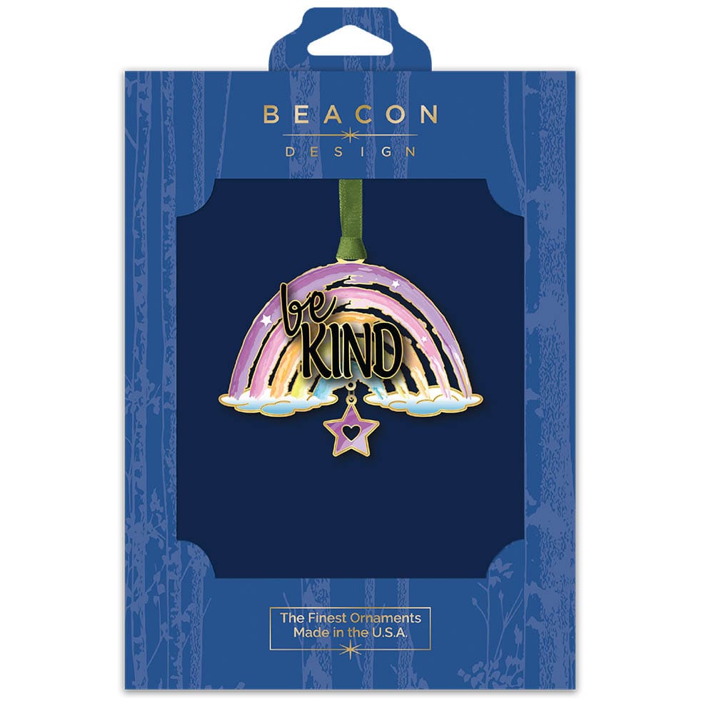 "Be Kind" Rainbow w/ Oval Namedrop - Image 2