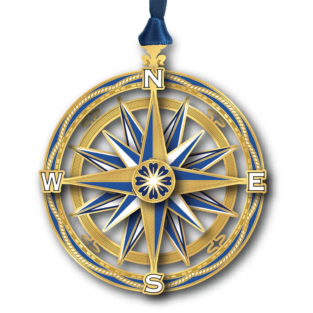 Compass w/ Oval Namedrop