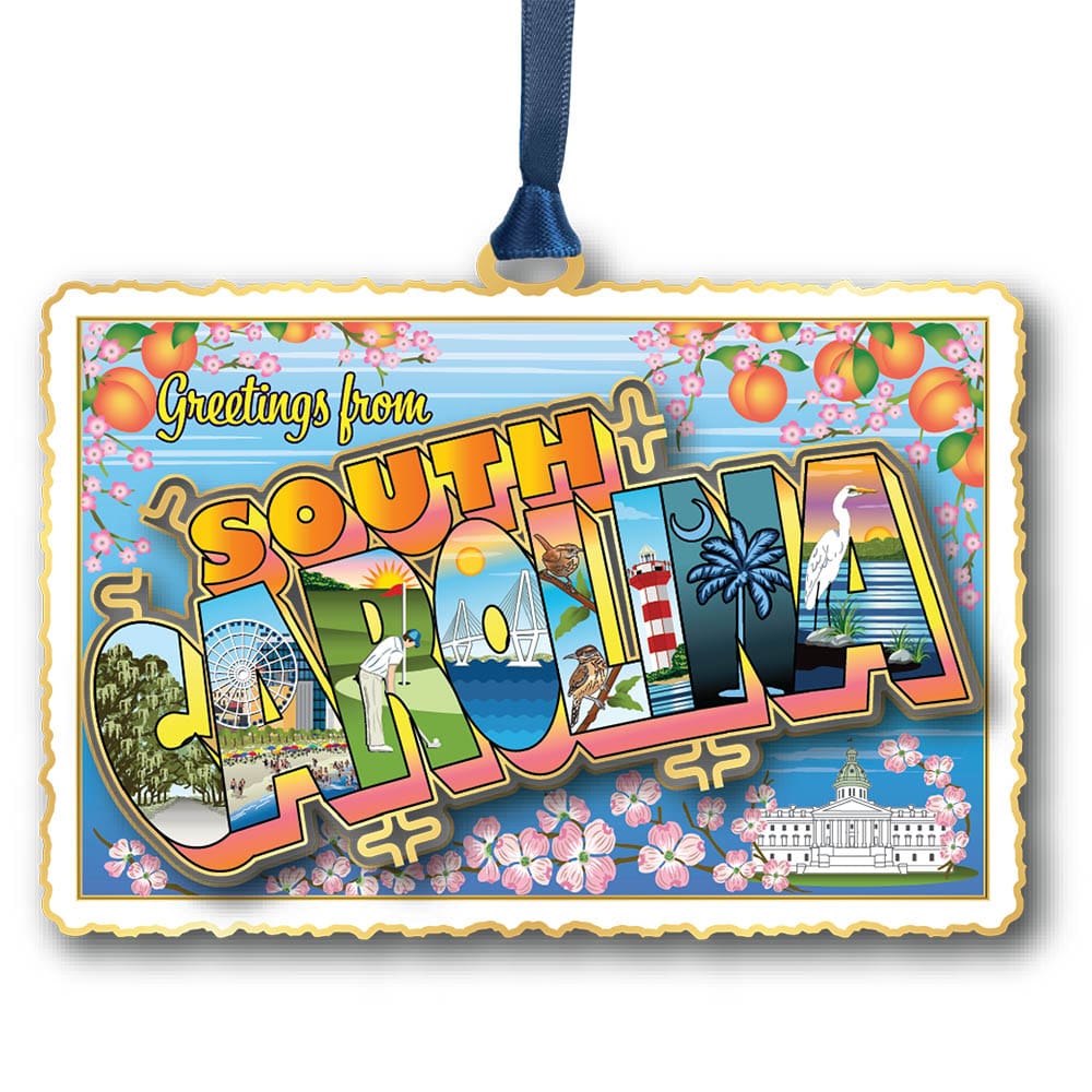 South Carolina Vintage Postcard