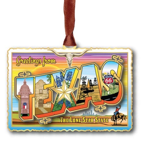 Texas Vintage Postcard w/ Oval Namedrop