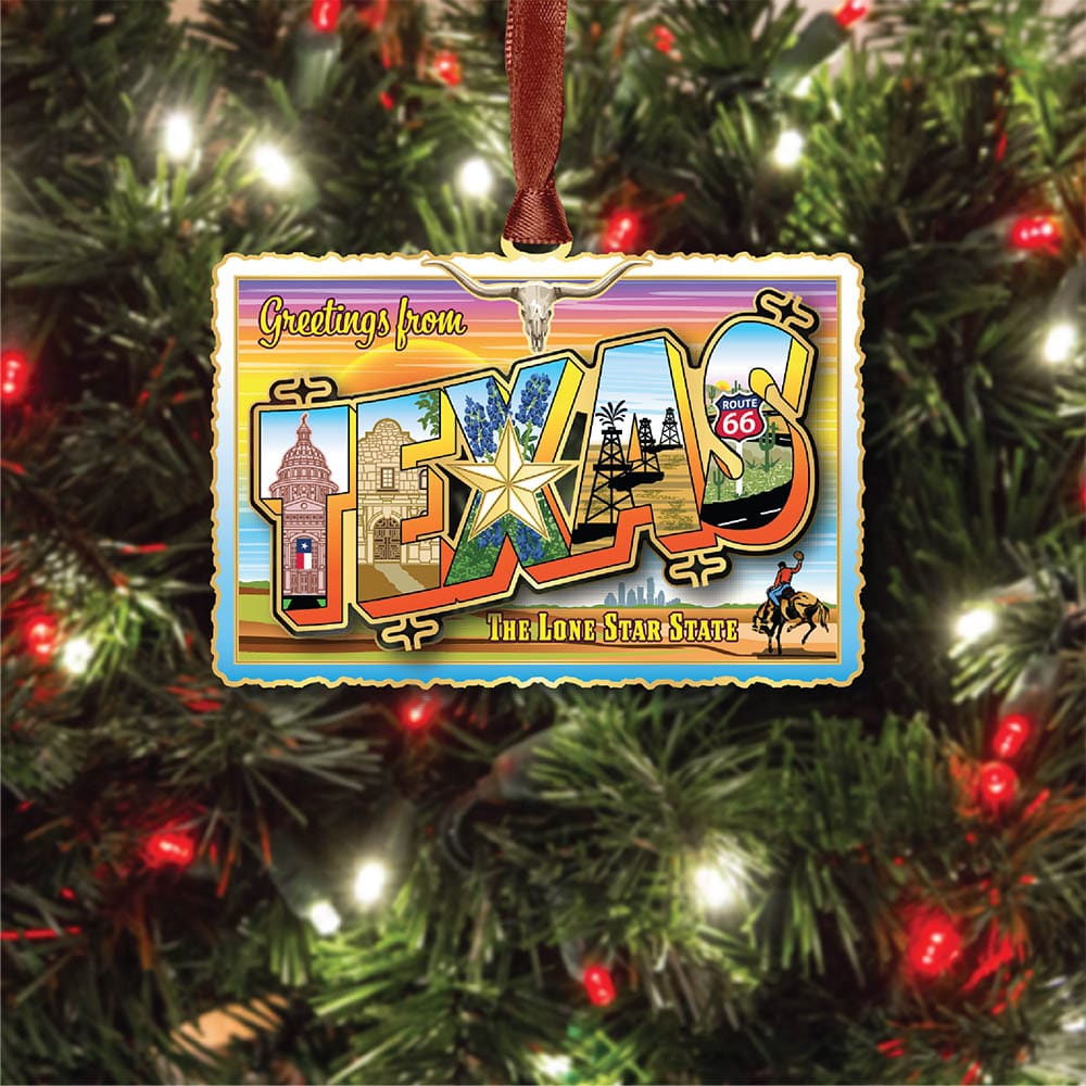 Texas Vintage Postcard w/ Oval Namedrop - Image 3