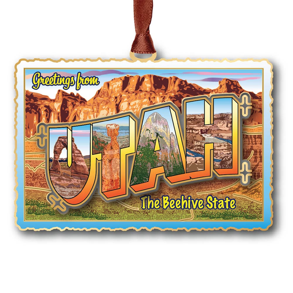 Utah Vintage Postcard