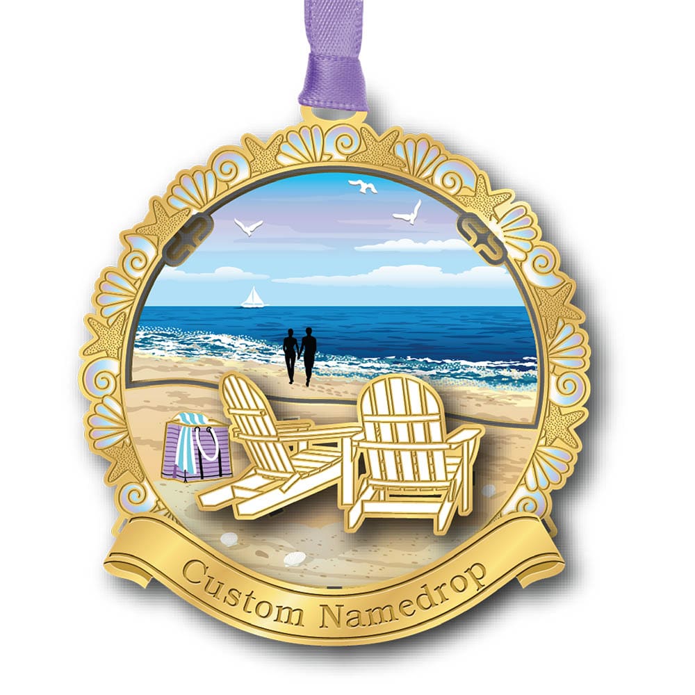 Adirondack Chairs on Beach Namedrop