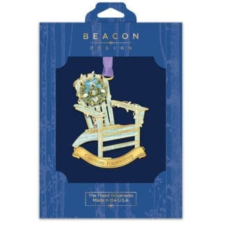Beach Chair with Wreath Namedrop