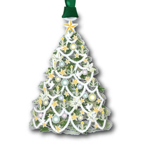 White Christmas Tree