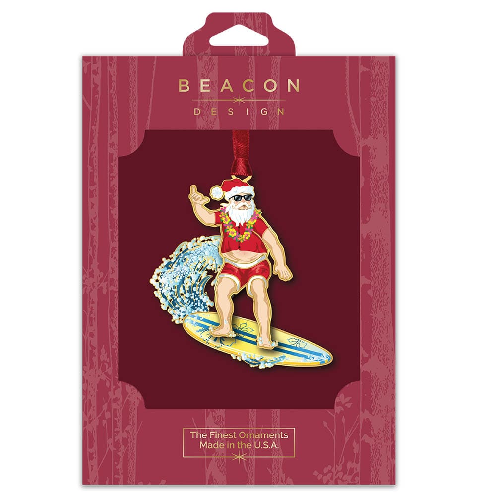 Surfing Santa