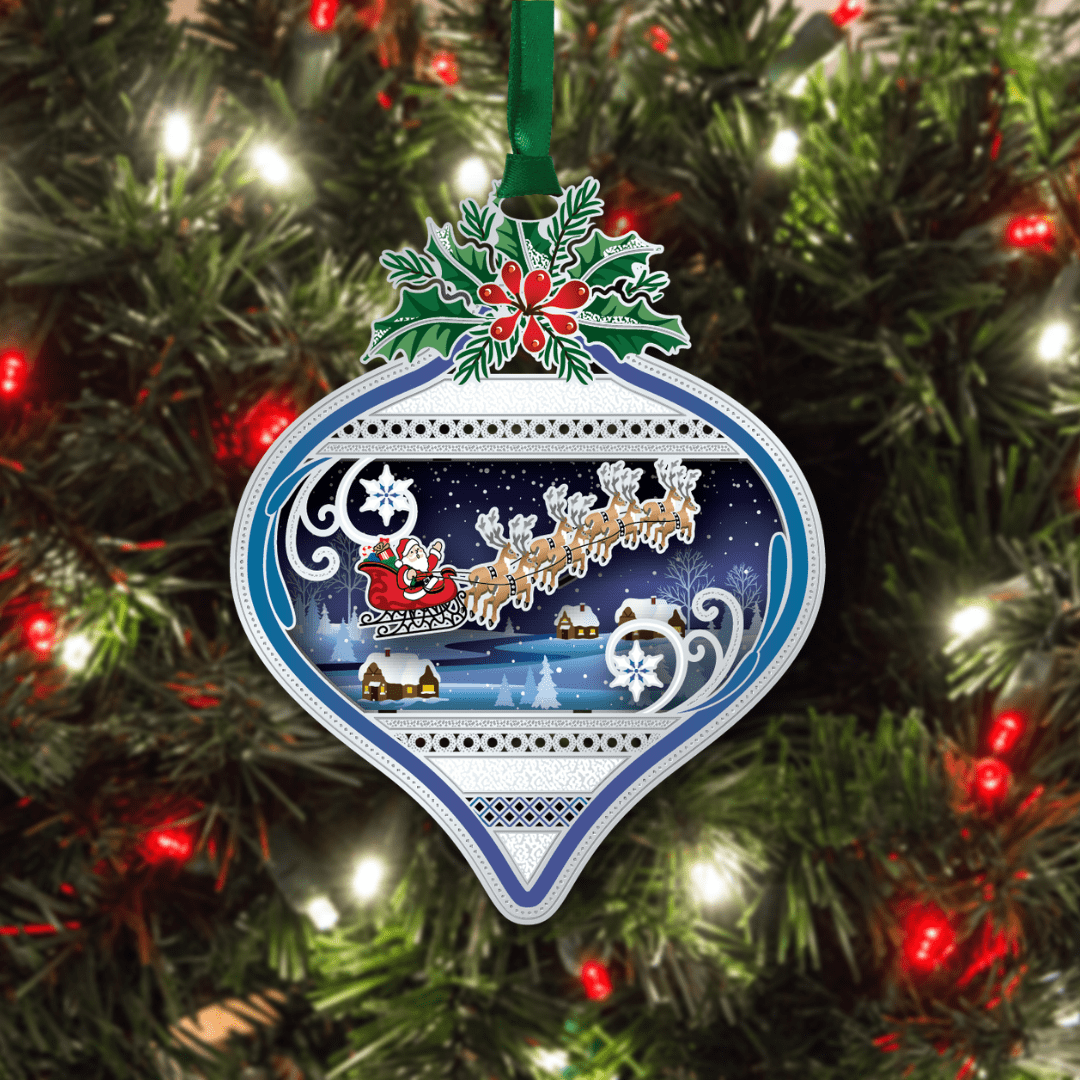 Christmas Scene Bulb