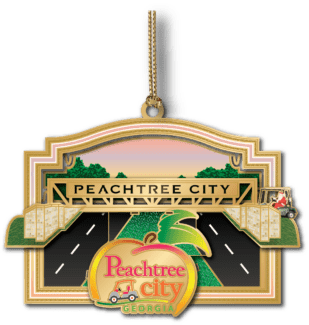 Main Street and Business Improvement District (BID) Ornaments | Custom Ornaments | Beacon Design