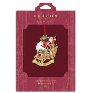 Santa on Sleigh Namedrop