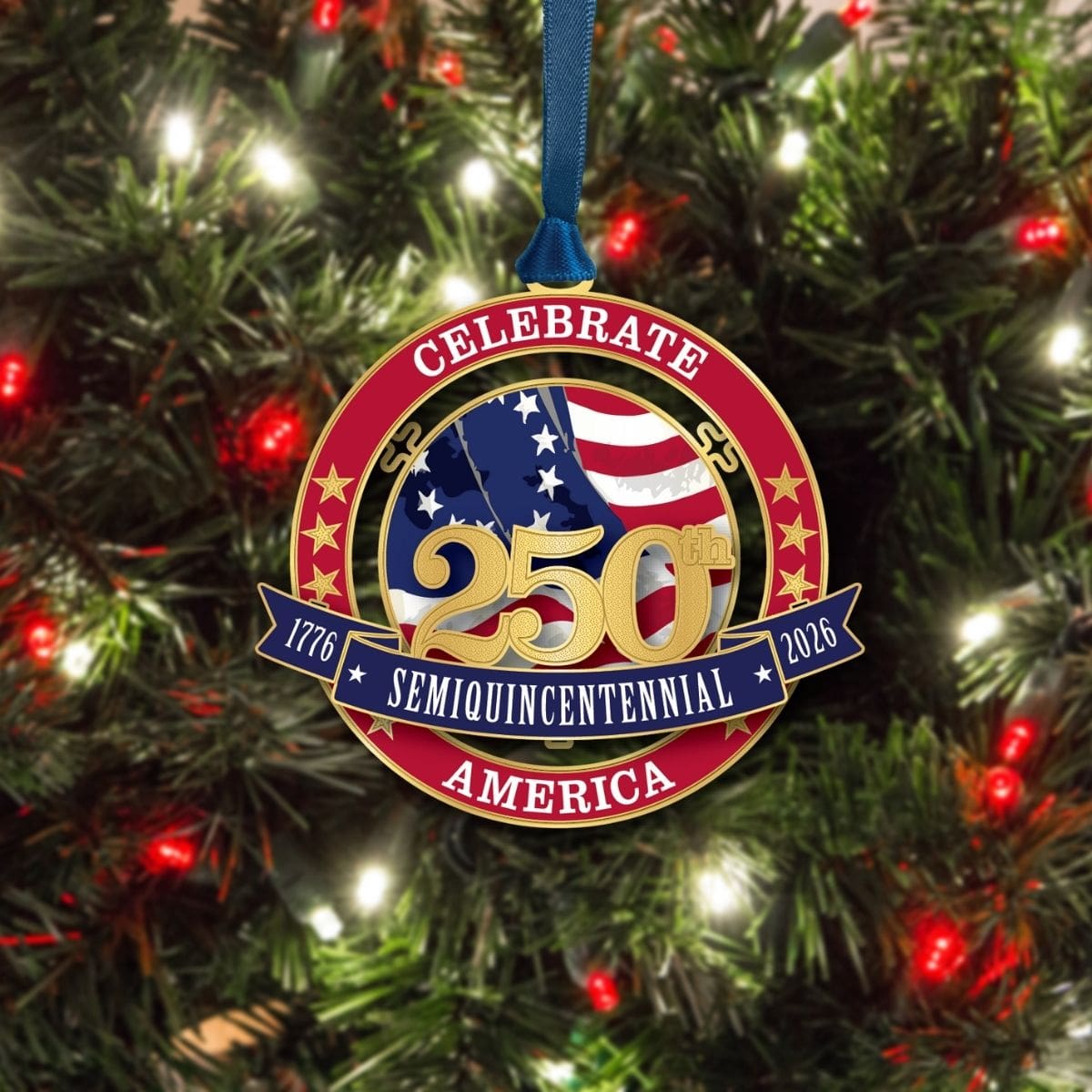 Celebrate America’s 250th Anniversary with Custom Ornaments & Keepsakes