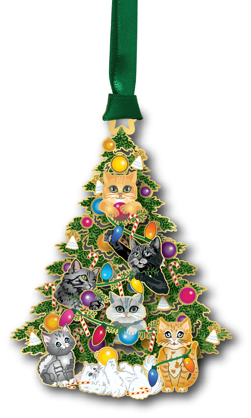 Cat Christmas Tree