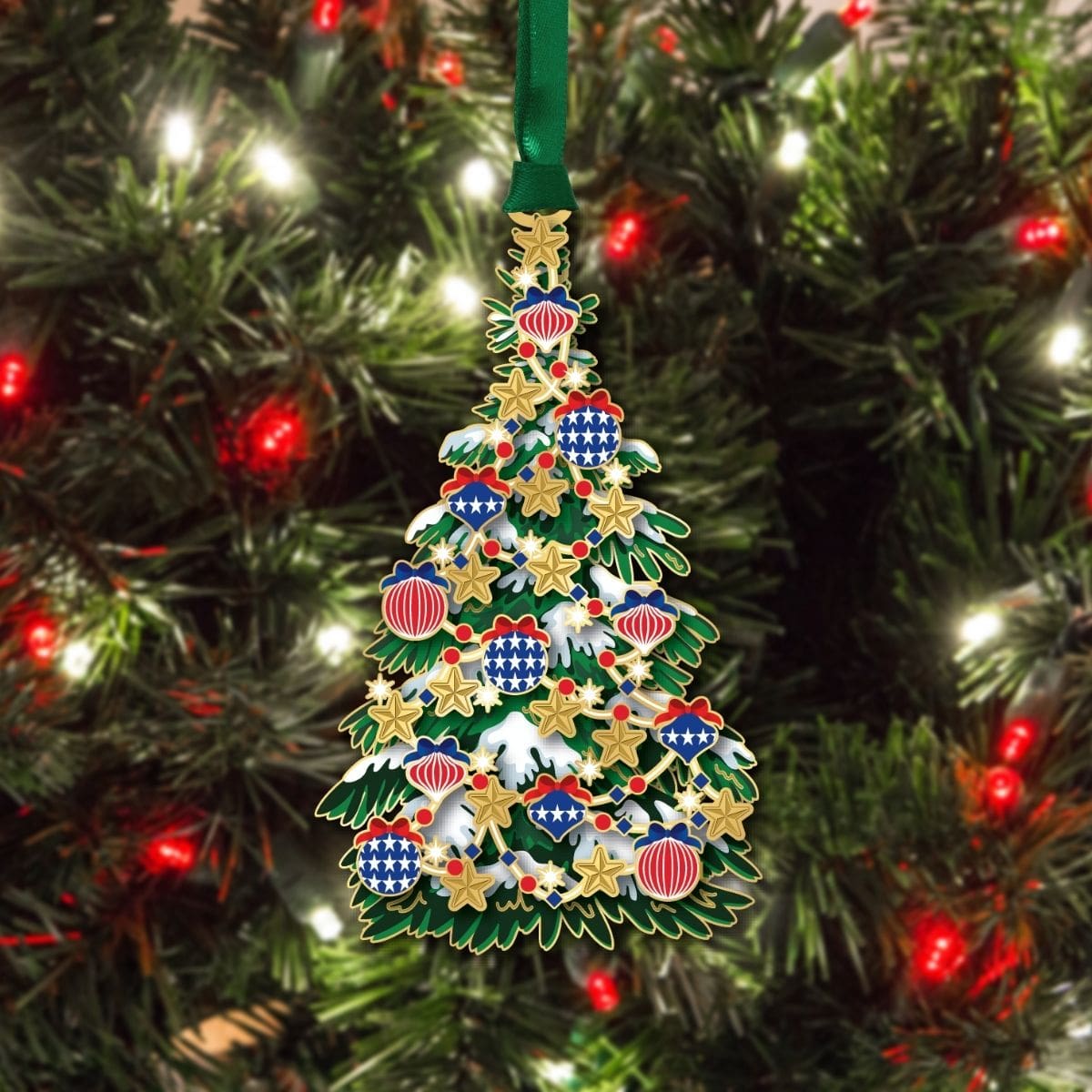 Classic Patriotic Tree - Image 3