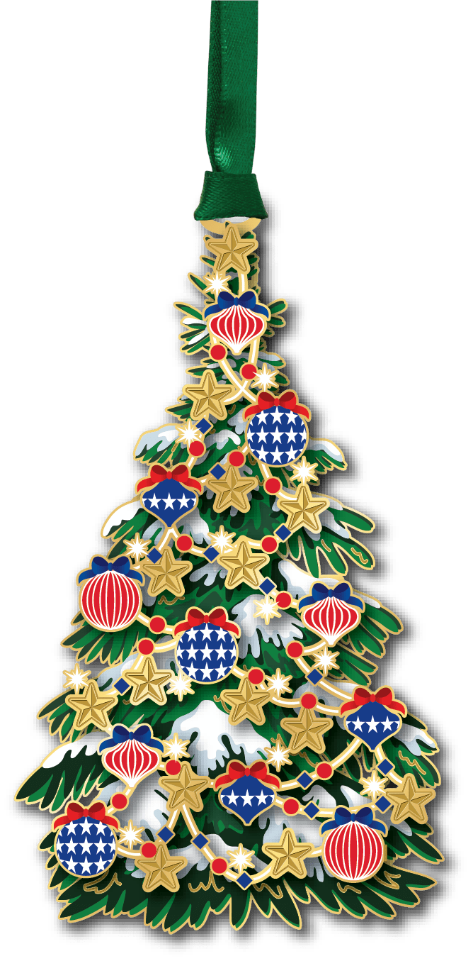 Classic Patriotic Tree