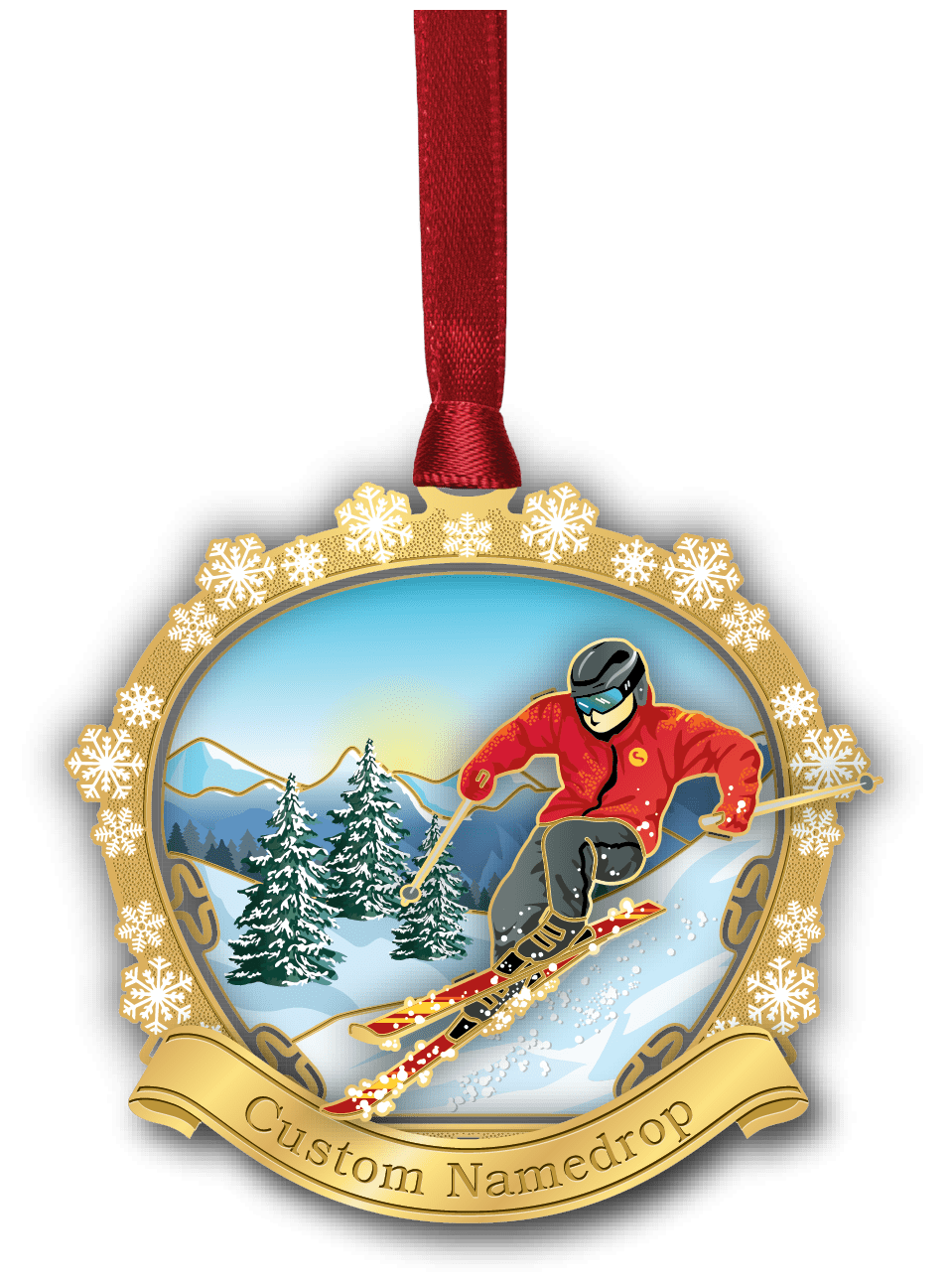 Downhill Skier Namedrop