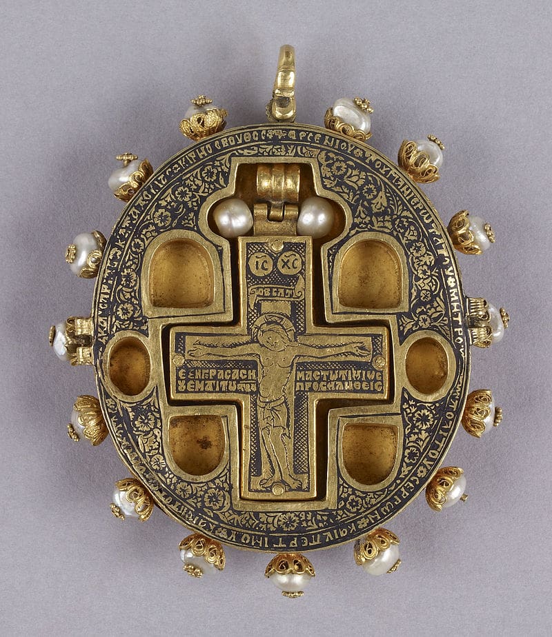 An ancient Greek pendant.