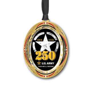 Army Anniversary w/ Oval Namedrop