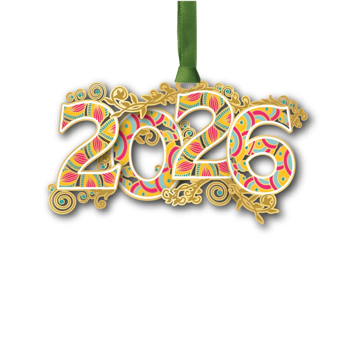 2026 Numerals w/ Oval Namedrop