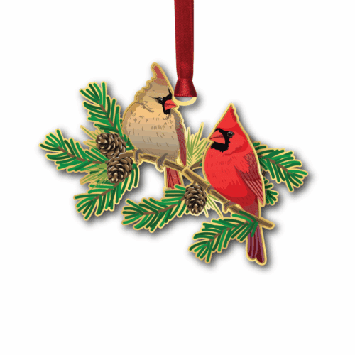 Cardinal Companions w/ Oval Namedrop