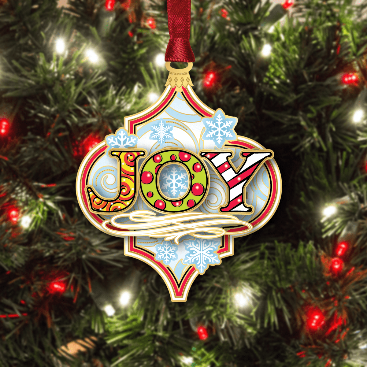 Holiday Joy w/ Oval Namedrop - Image 3