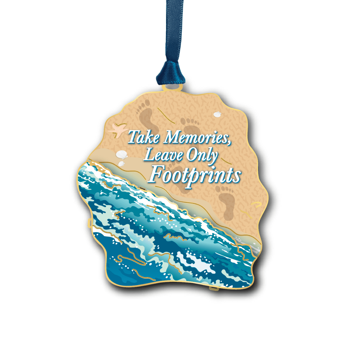 Leave Footprints w/ Oval Namedrop