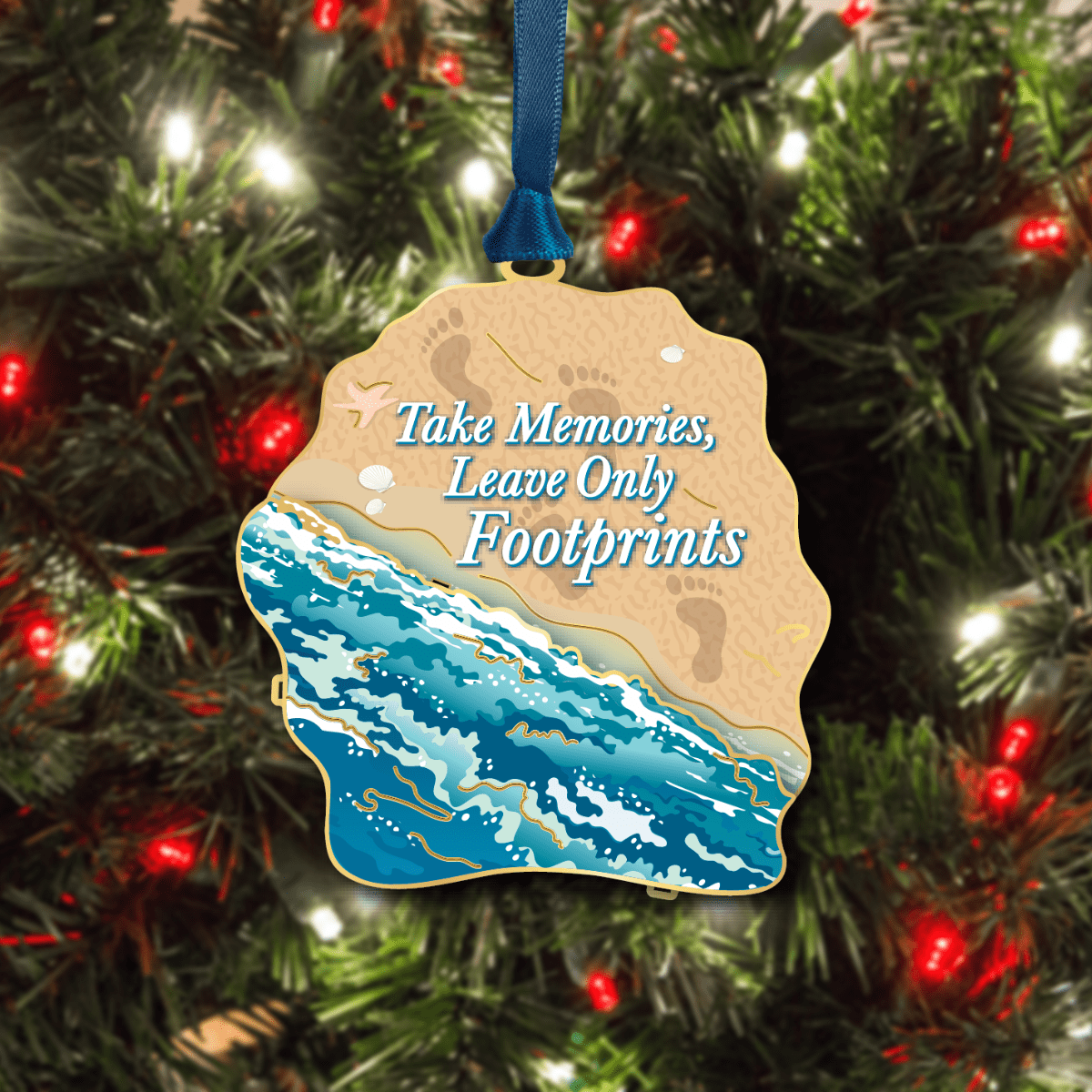 Leave Footprints w/ Oval Namedrop - Image 3