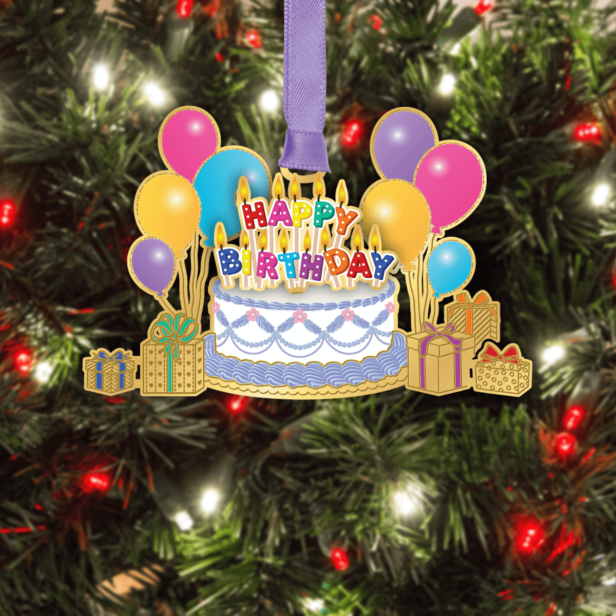 Happy Birthday w/ Oval Namedrop - Image 3