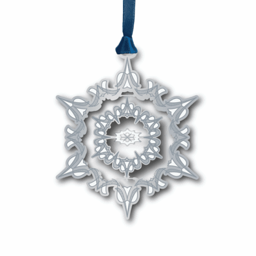 Snowflake Spinner w/ Oval Namedrop